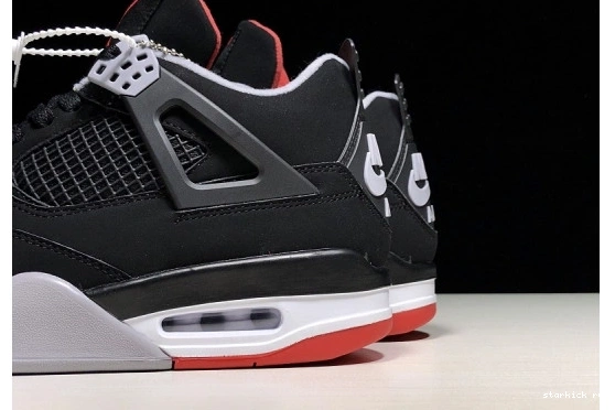 Bred Jordan 4 308497-060 Retro (2019) Air 308497-060 0128